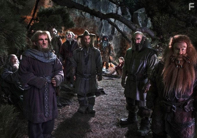 Ian McKellen, Jed Brophy, Peter Hambleton, Graham McTavish, and Adam Brown in Хоббит: Нежданное путешествие (2012)