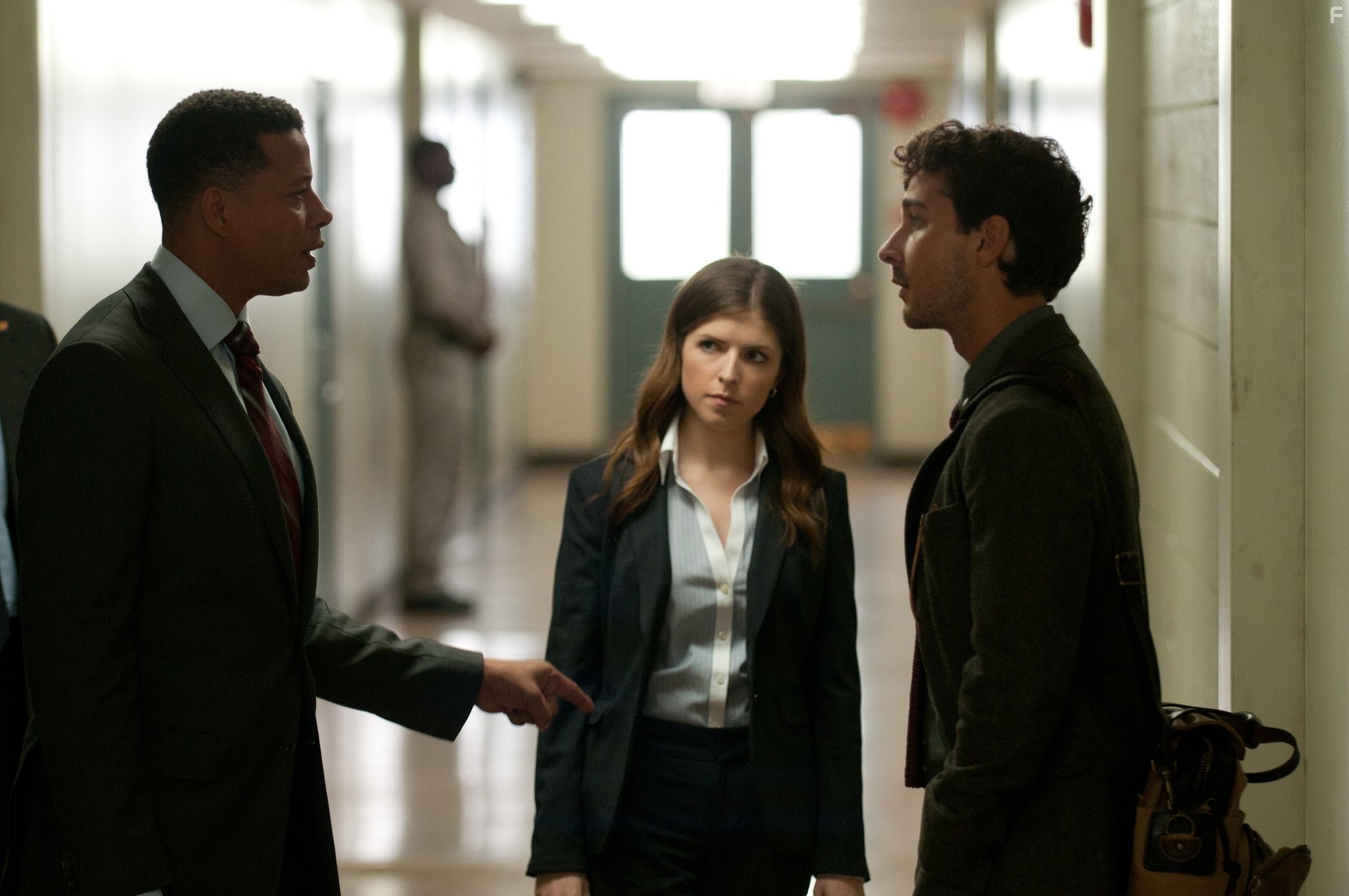 Terrence Howard, Anna Kendrick, and Shia LaBeouf in Грязные игры (2012)