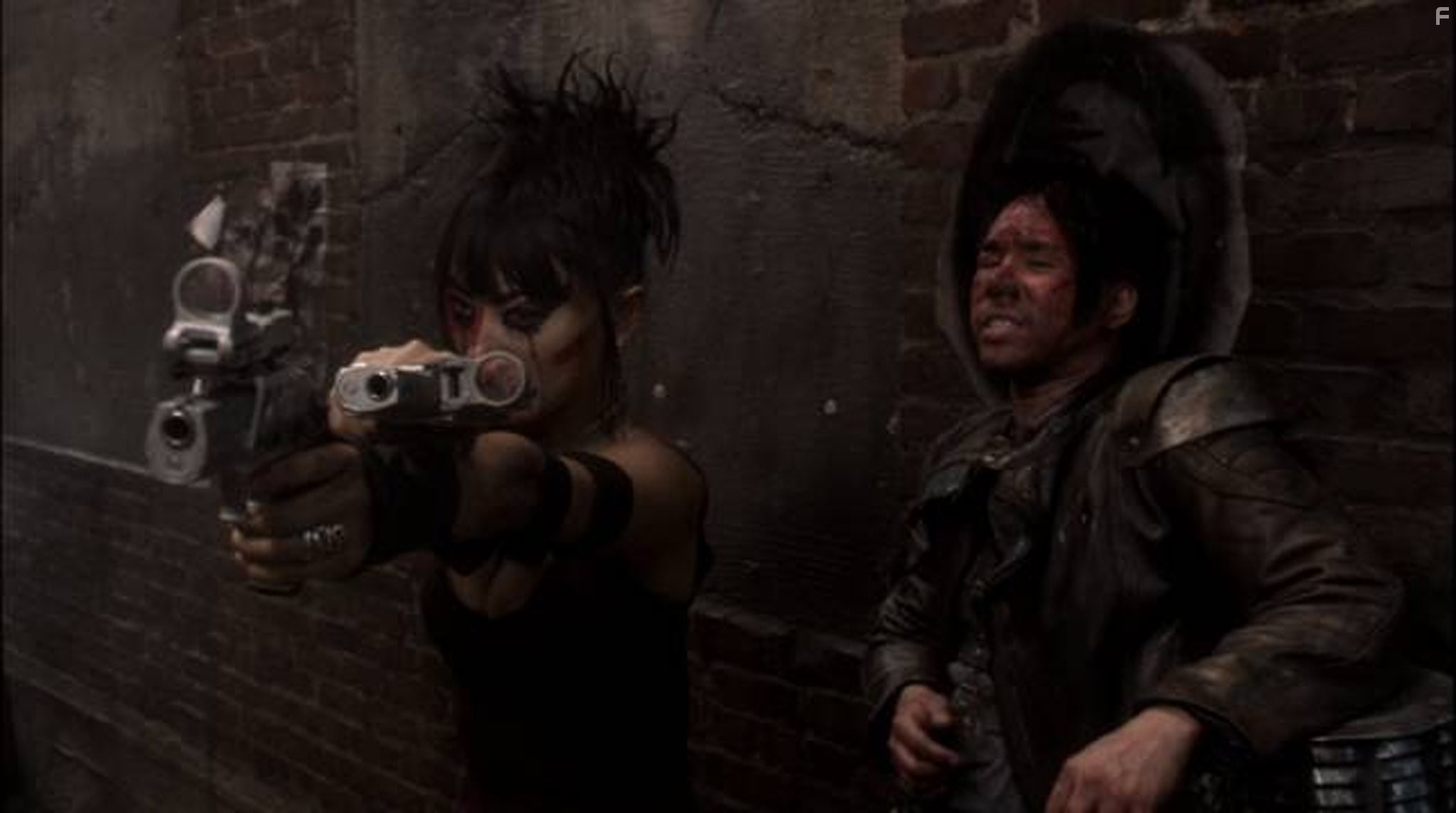 Bai Ling and Parry Shen in Генное поколение (2007)