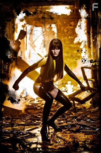 Malin Akerman in Хранители (2009)