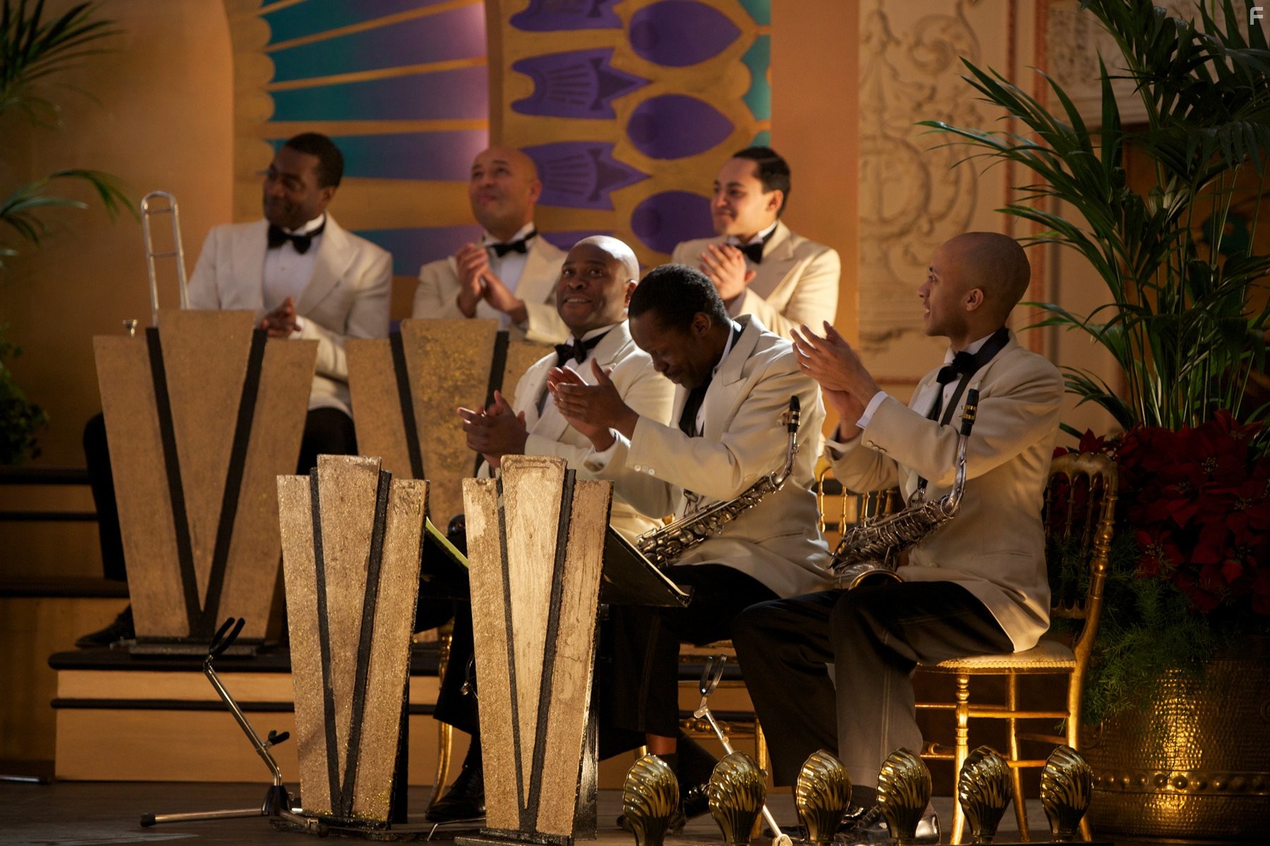 Trevor Edwards, Jay Phelps, Charles Angiama, Miles Brett, Oroh Angiama, Steve Williamson, and Chris Storr in Танцы на грани (2013)