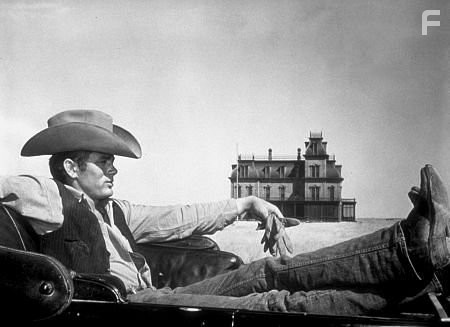 James Dean in "Giant." 1955 Warner / MPTV