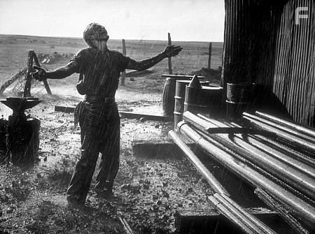 James Dean in "Giant." 1955 Warner / MPTV