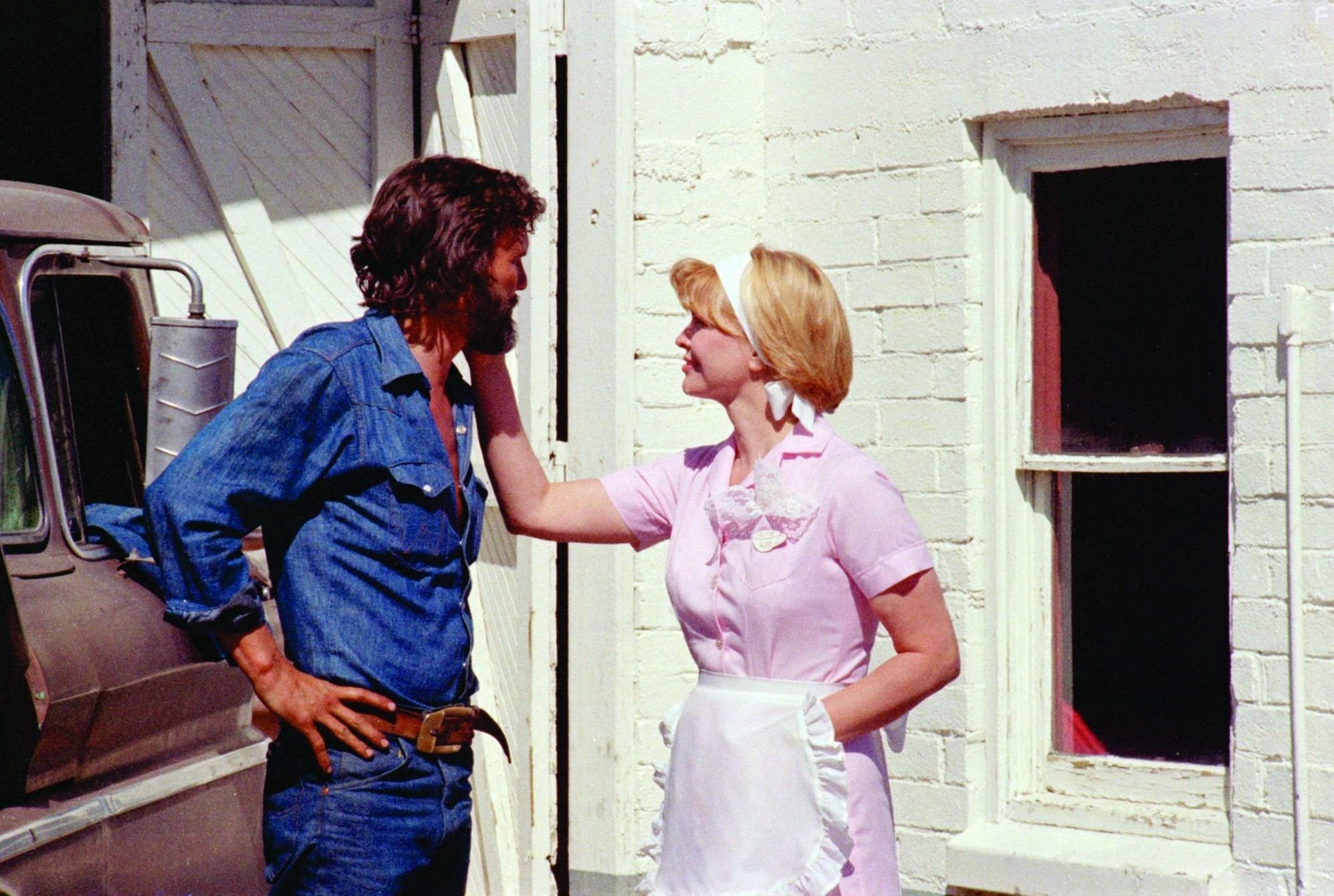 Ellen Burstyn and Kris Kristofferson in Алиса здесь больше не живет (1974)