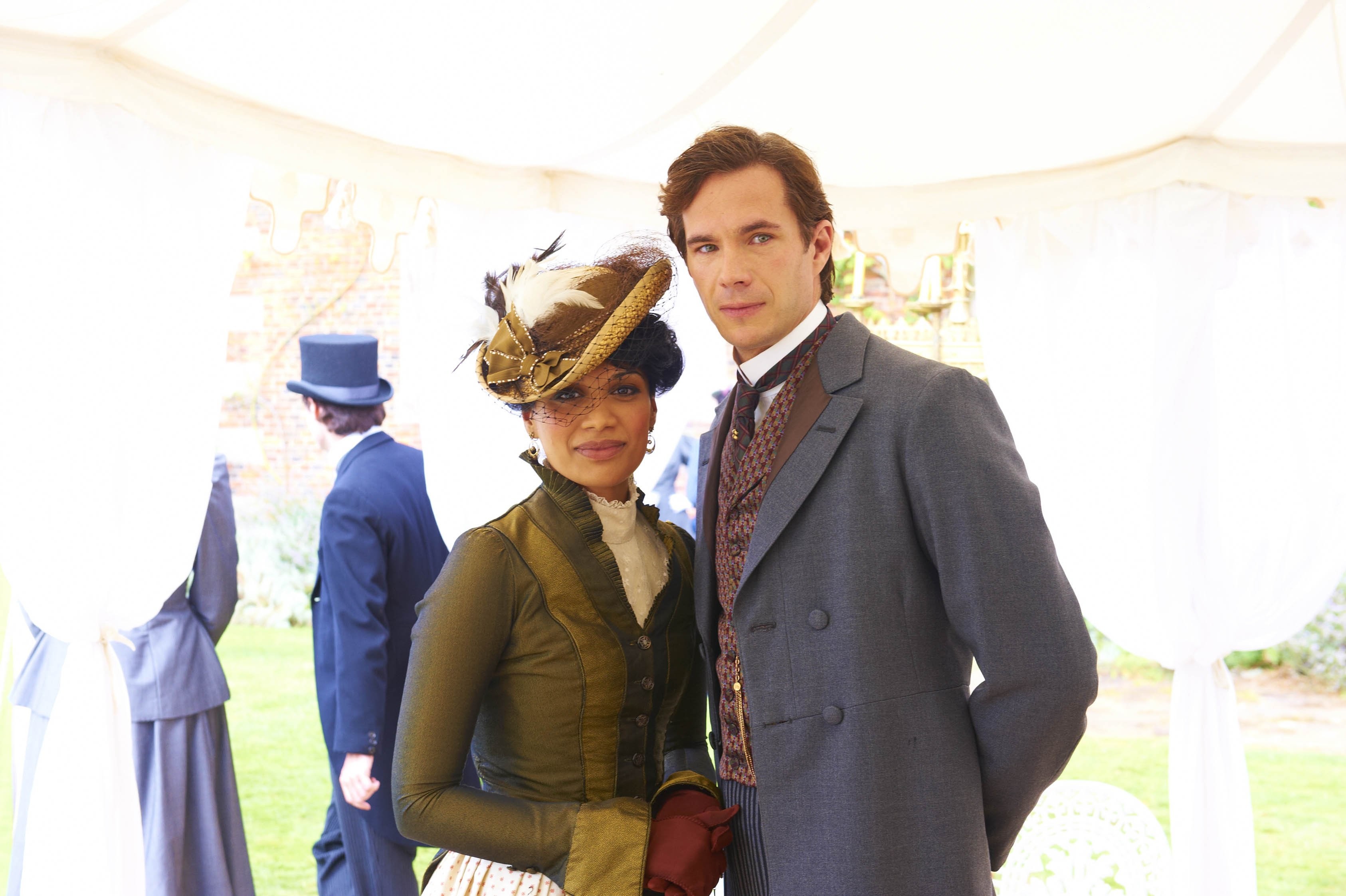 James D'Arcy and Hasina Haque in The Making of a Lady (2012)