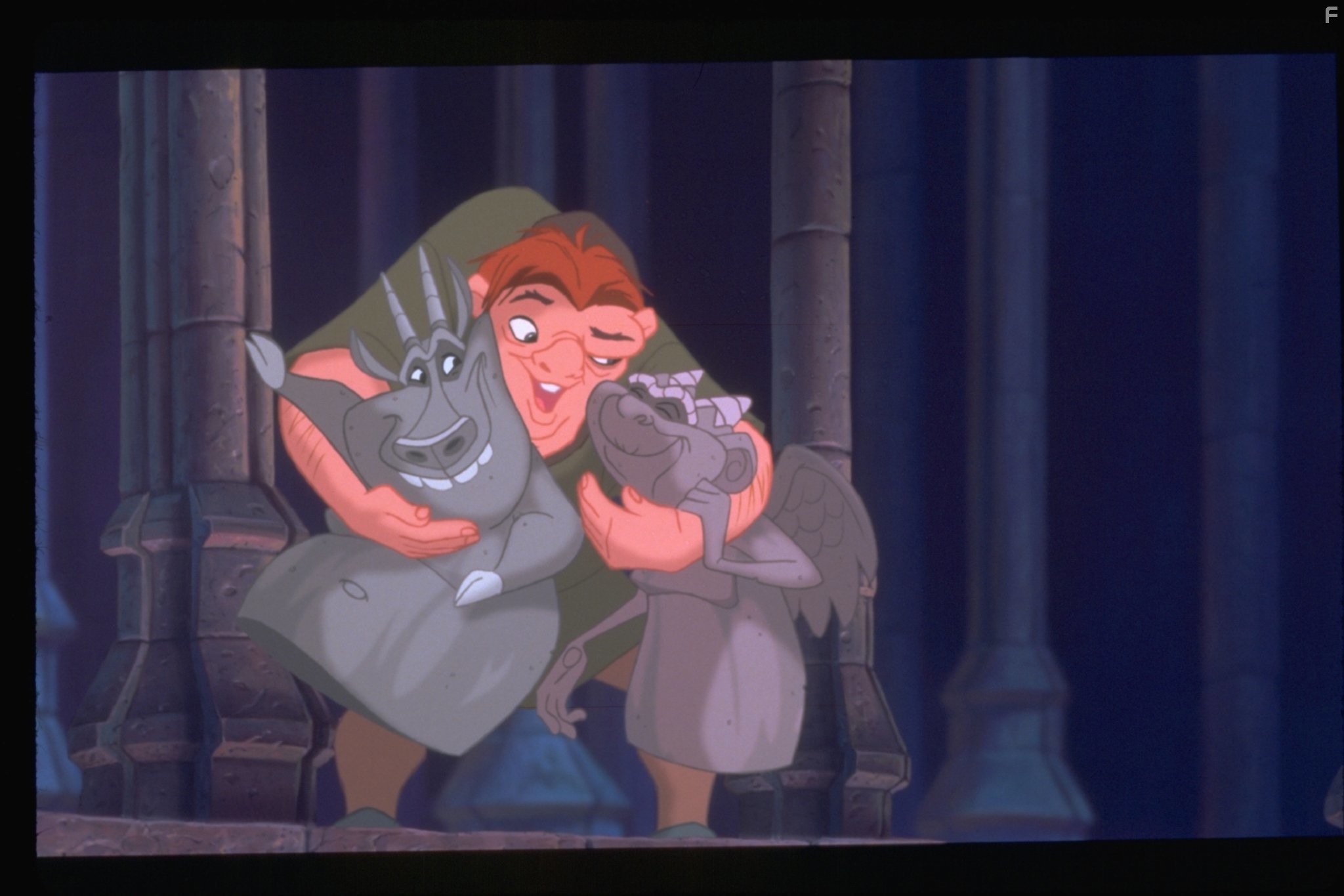 Tom Hulce, Jason Alexander, and Mary Wickes in Горбун из Нотр-Дама (1996)