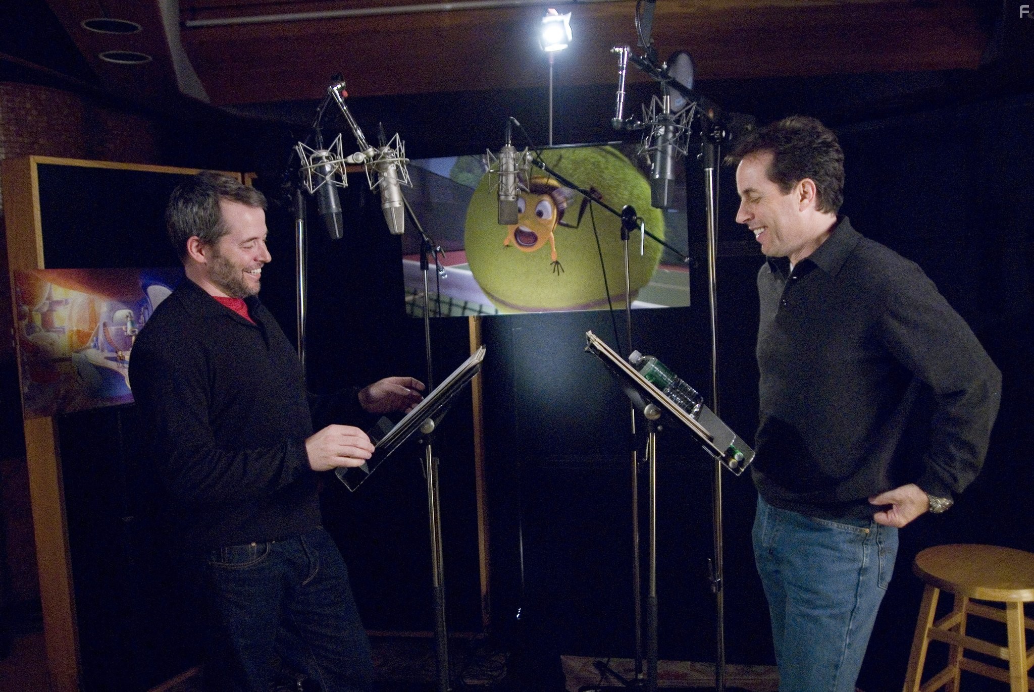 Matthew Broderick and Jerry Seinfeld in Би Муви: Медовый заговор (2007)