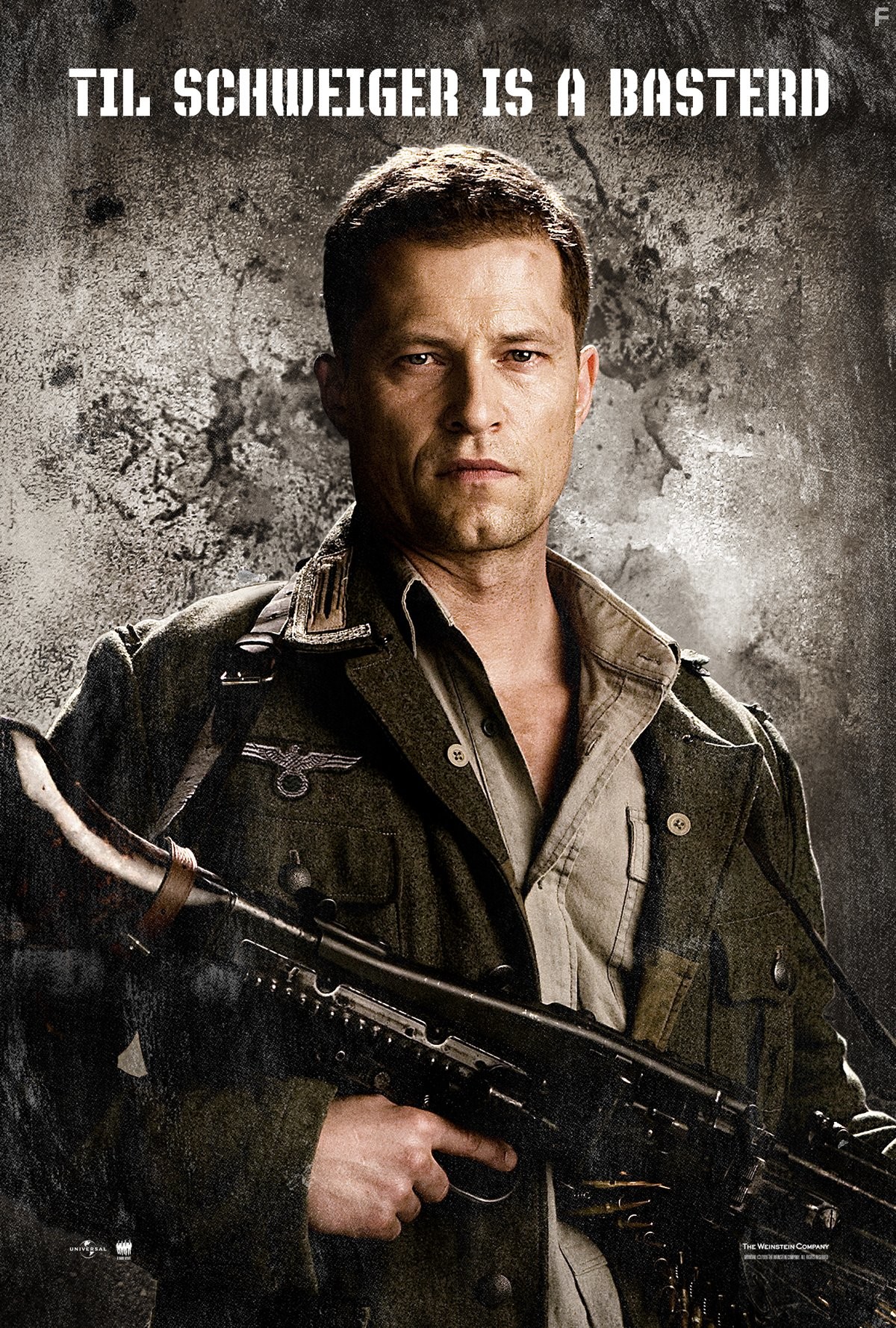 Til Schweiger in Бесславные ублюдки (2009)
