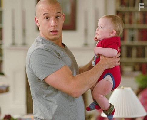 Vin Diesel (left), Luke/Bo Vink (right).