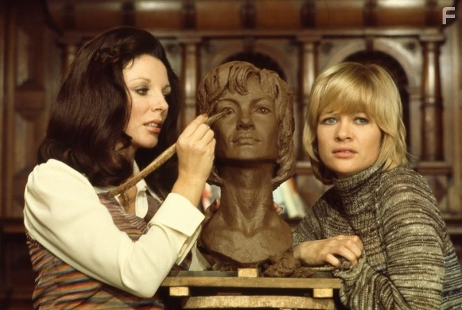 Joan Collins and Judy Geeson in Fear in the Night (1972)