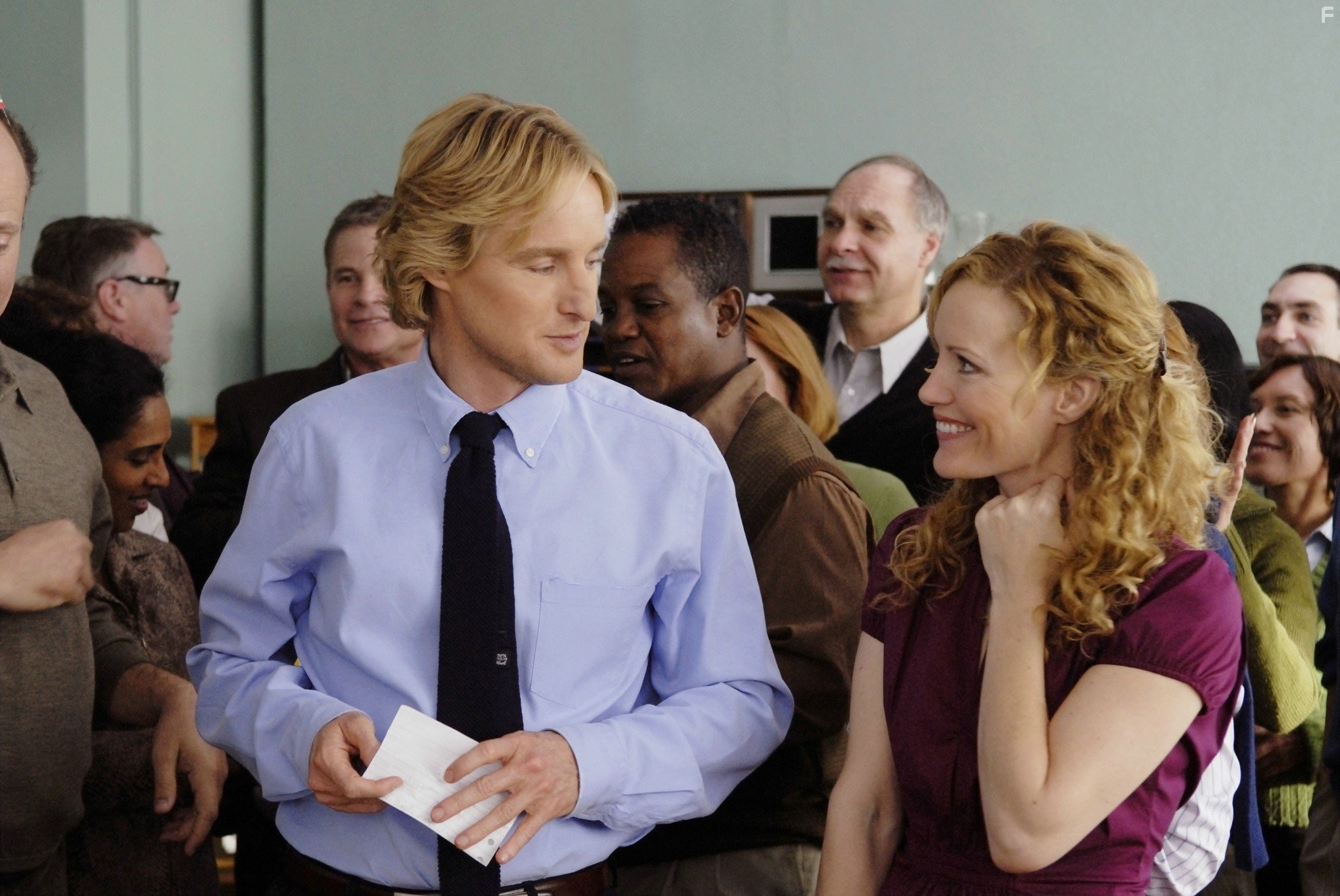 Leslie Mann and Owen Wilson in Школа выживания (2008)