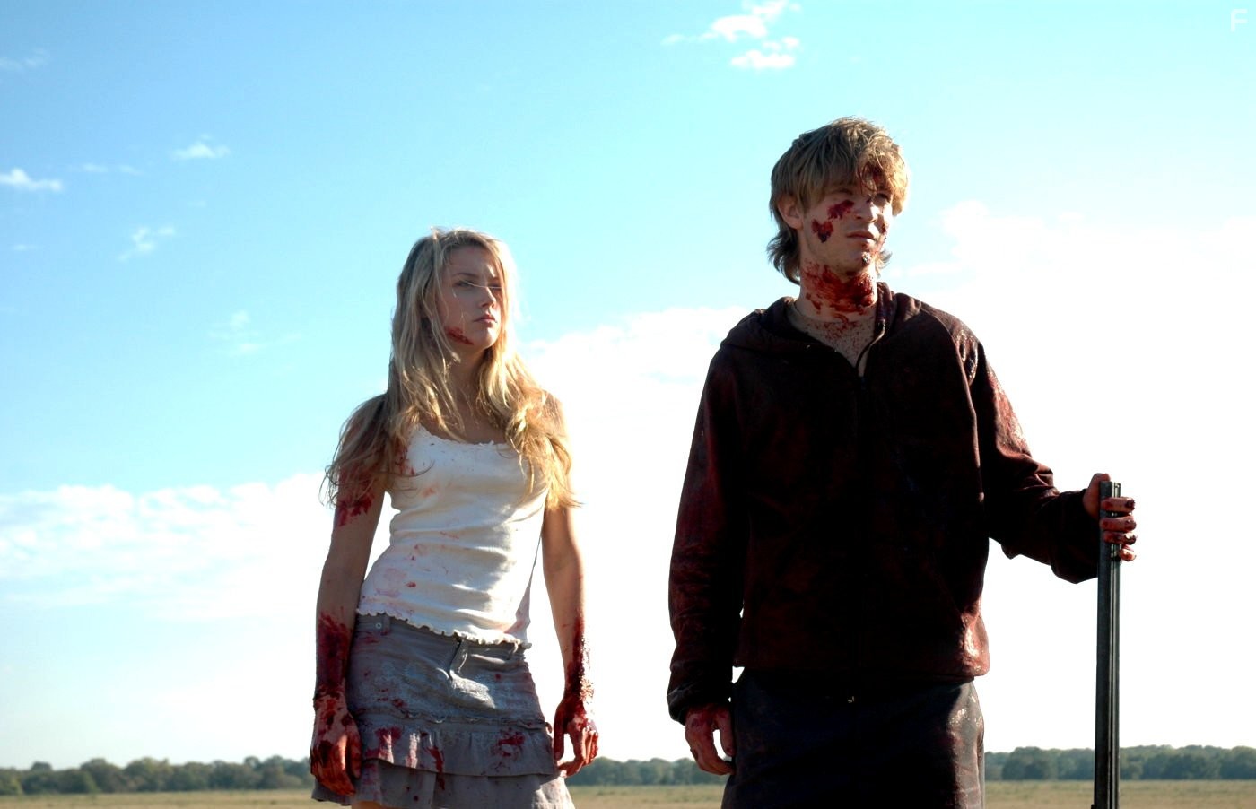 Michael Welch and Amber Heard in Bсе парни любят Мэнди Лейн (2006)
