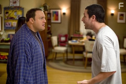 Adam Sandler and Kevin James in Чак и Ларри: Пожарная свадьба (2007)
