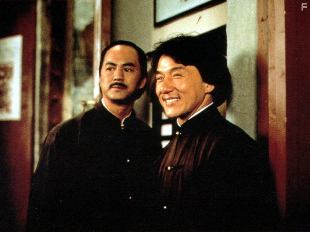 Jackie Chan and Lung Ti in Пьяный мастер 2 (1994)