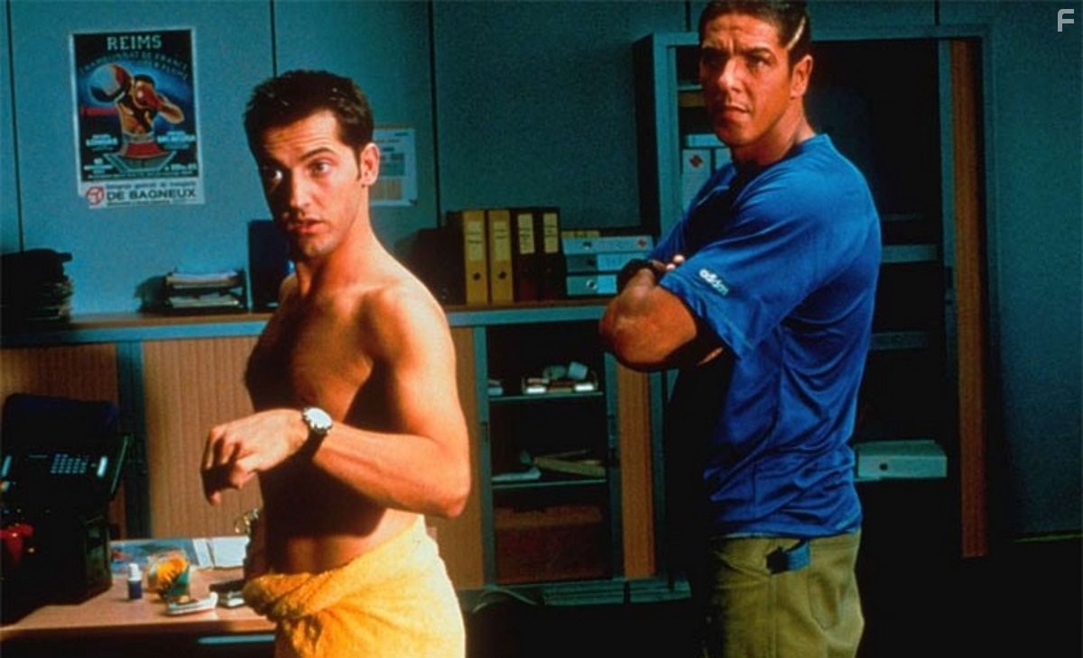 Fr?d?ric Diefenthal and Samy Naceri in Такси (1998)