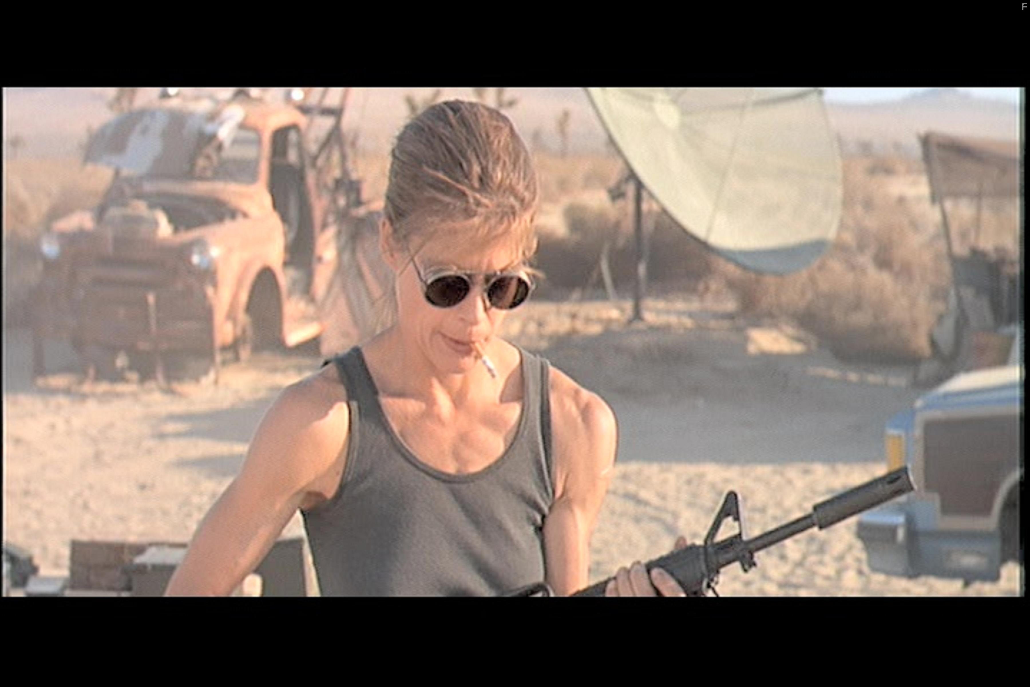 Linda Hamilton in Терминатор 2: Судный день (1991)