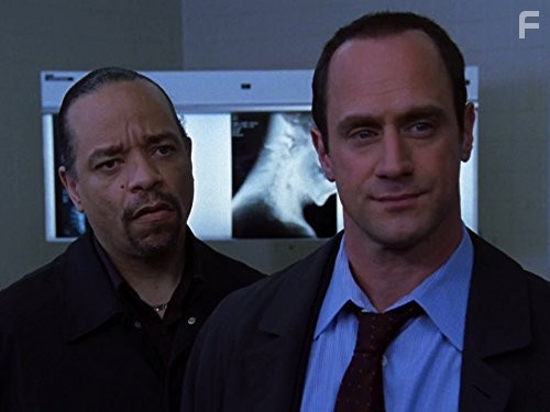 Ice-T and Christopher Meloni in Закон и порядок: Специальный корпус (1999)
