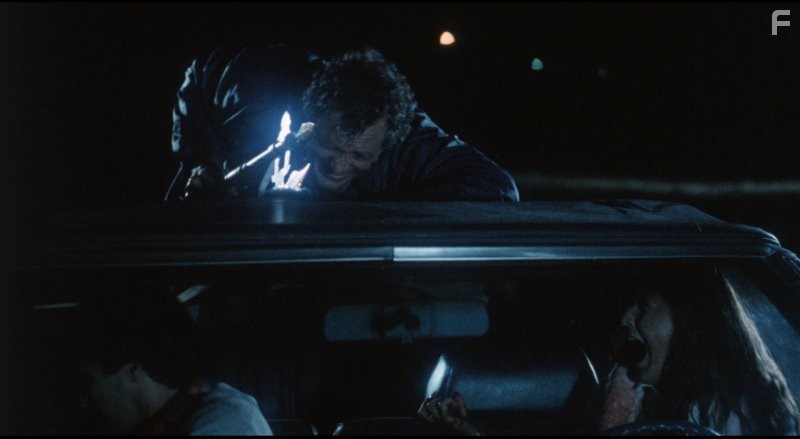 Ruth Martinez and Matt Mitler in The Mutilator (1984)