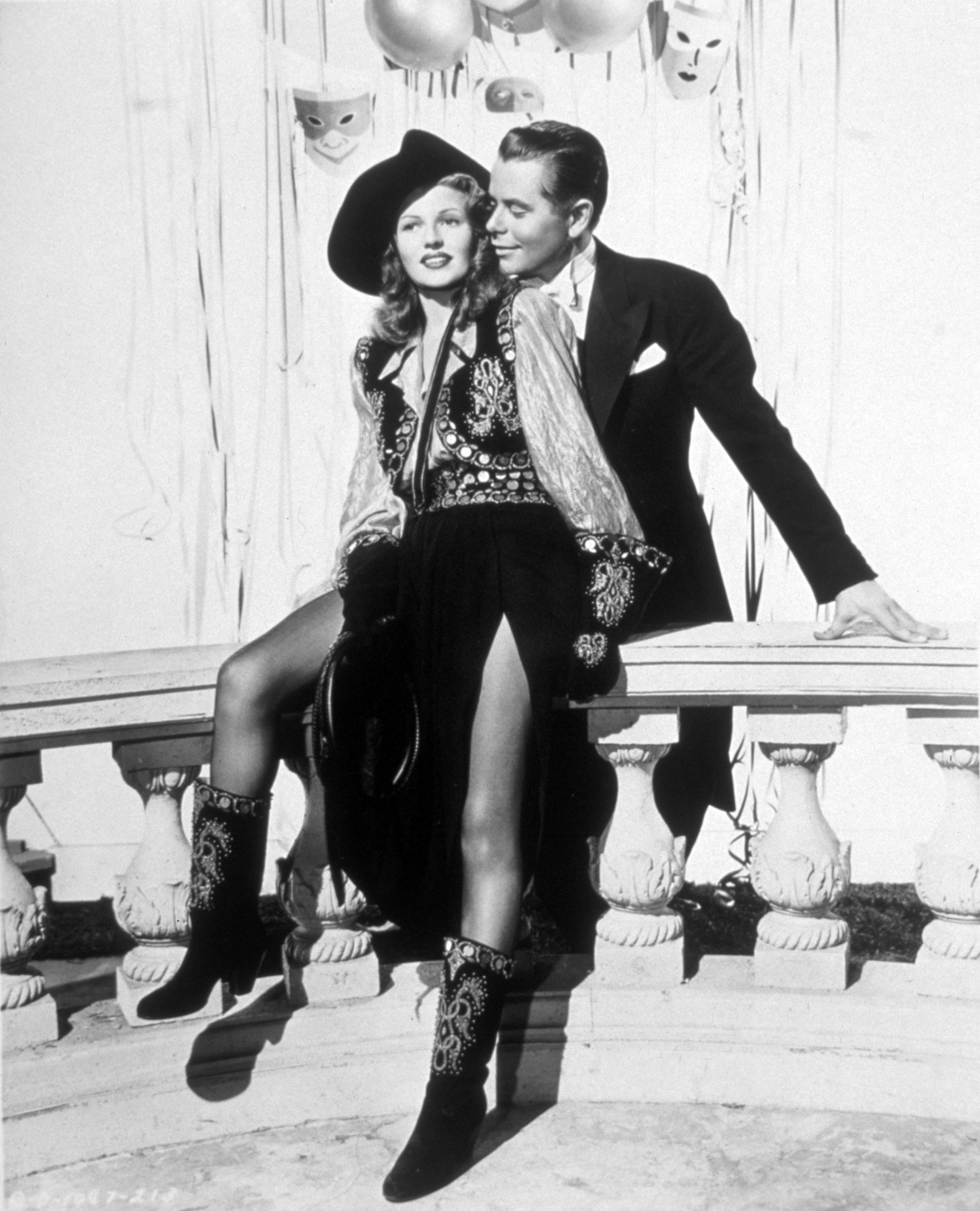 Rita Hayworth and Glenn Ford in Гильда (1946)