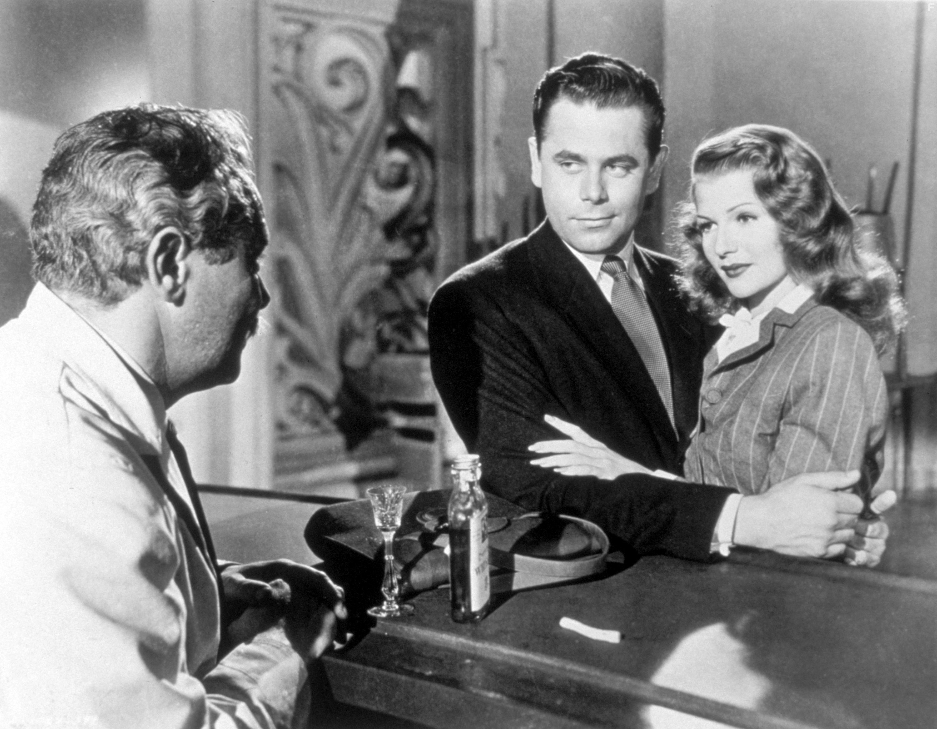 Rita Hayworth and Glenn Ford in Гильда (1946)