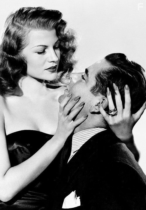 Rita Hayworth and Glenn Ford in Гильда (1946)