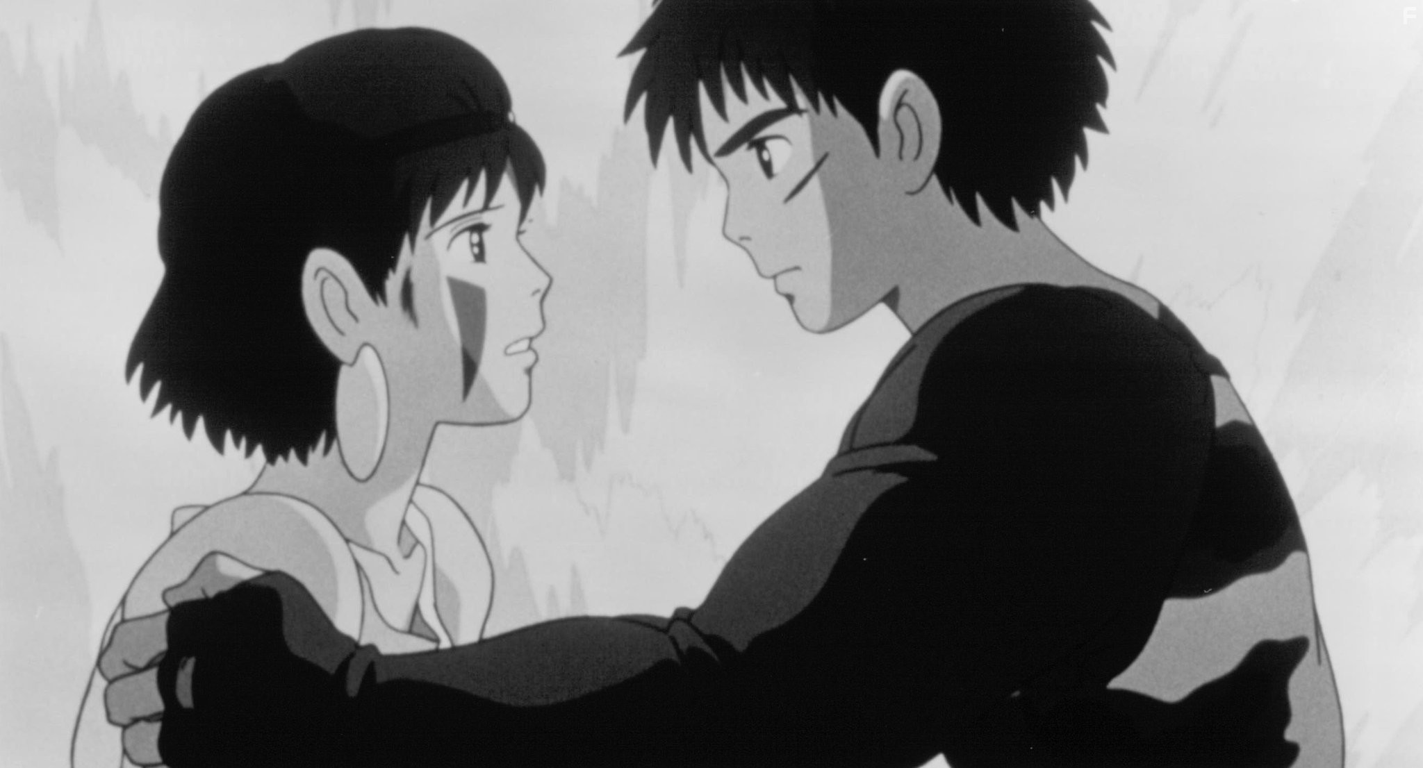 Claire Danes, Minnie Driver, Billy Bob Thornton, Billy Crudup, Yuriko Ishida, and Masahiko Nishimura in Принцесса Мононокэ (1997)