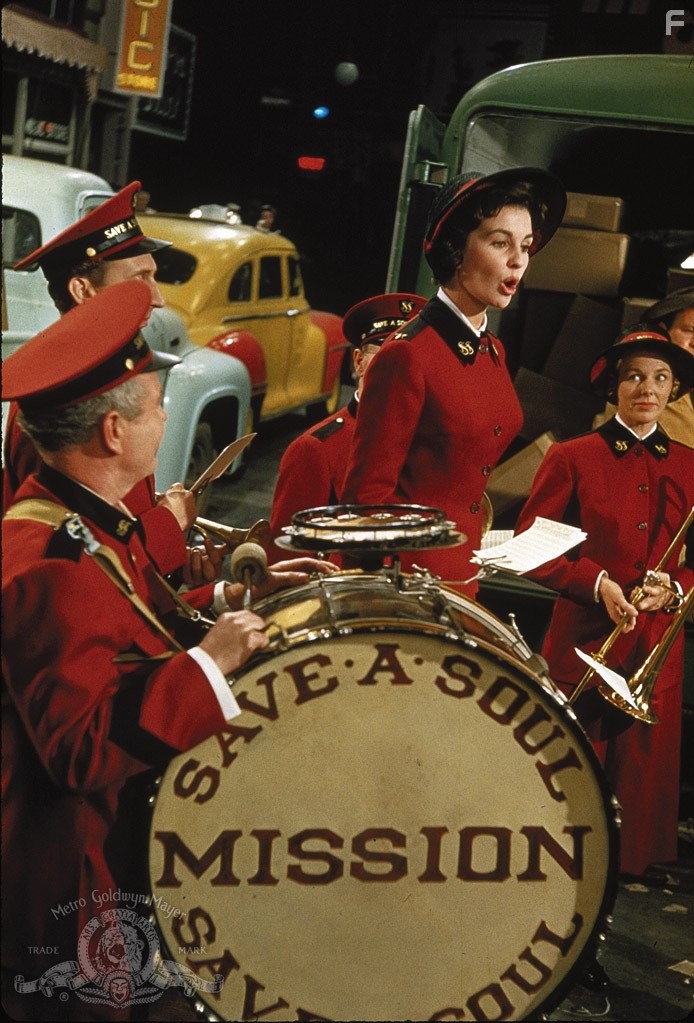 Jean Simmons in Парни и куколки (1955)