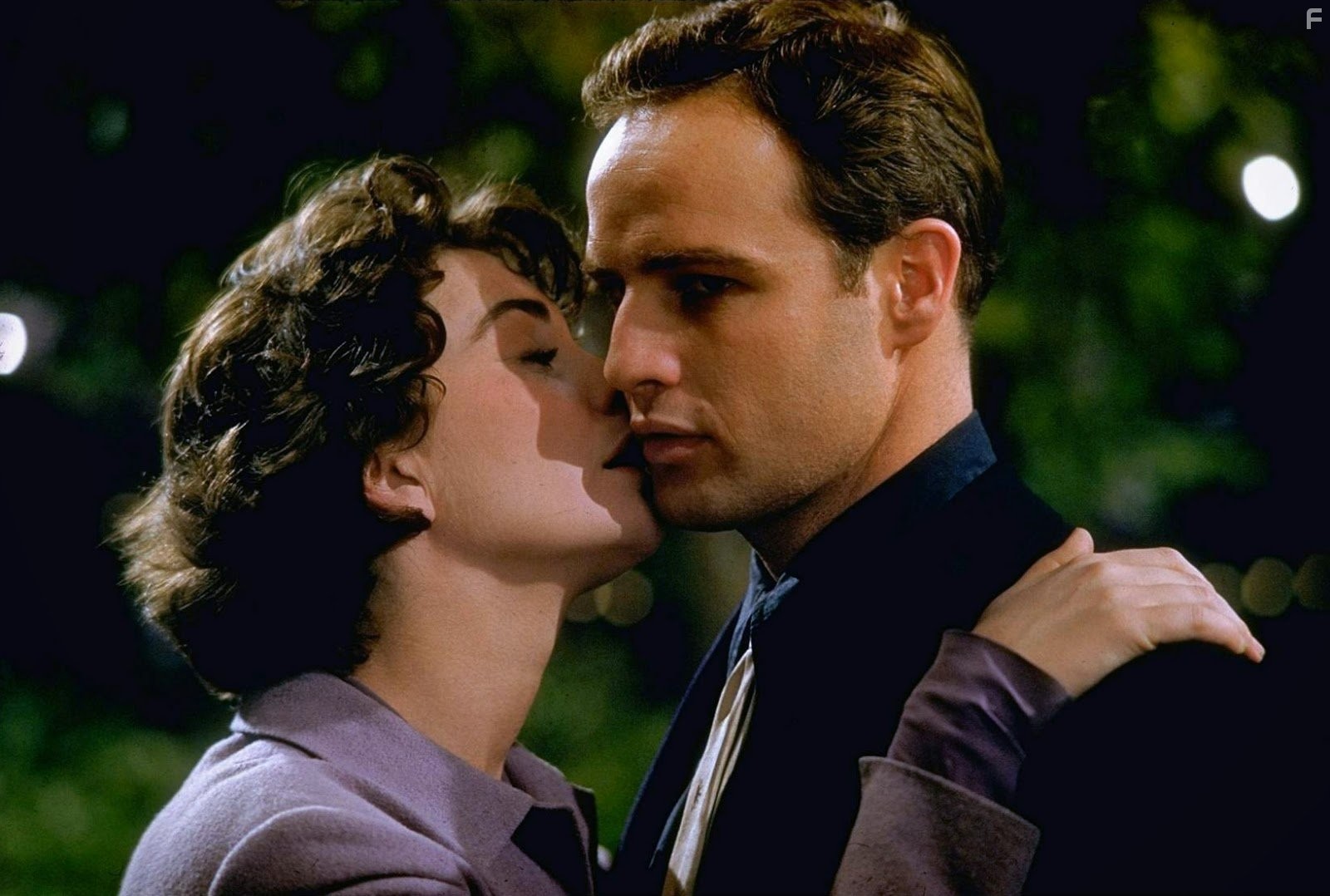 Marlon Brando and Jean Simmons in Парни и куколки (1955)