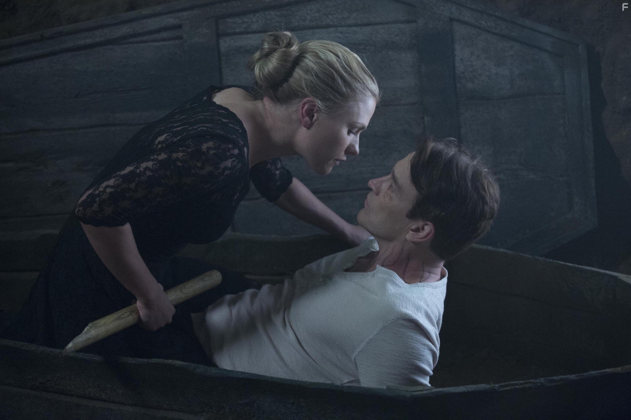 Anna Paquin and Stephen Moyer in Настоящая кровь (2008)