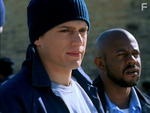 Rockmond Dunbar and Wentworth Miller in Побег (2005)