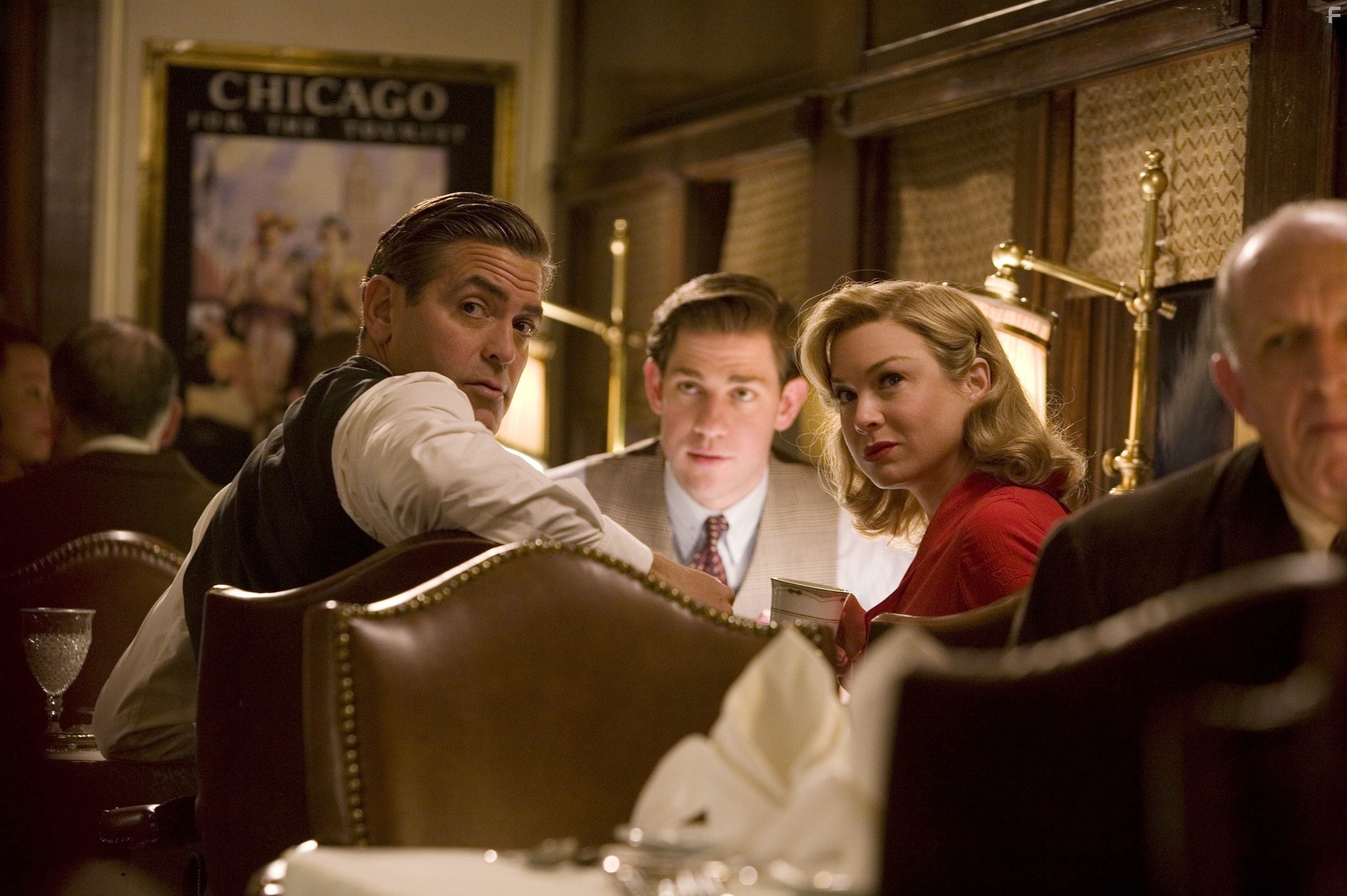 George Clooney, Ren?e Zellweger, and John Krasinski in Любовь вне правил (2008)