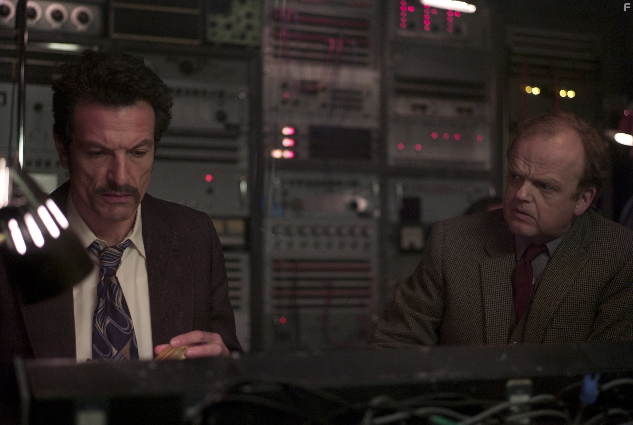 Cosimo Fusco and Toby Jones in Студия звукозаписи 'Берберян' (2012)