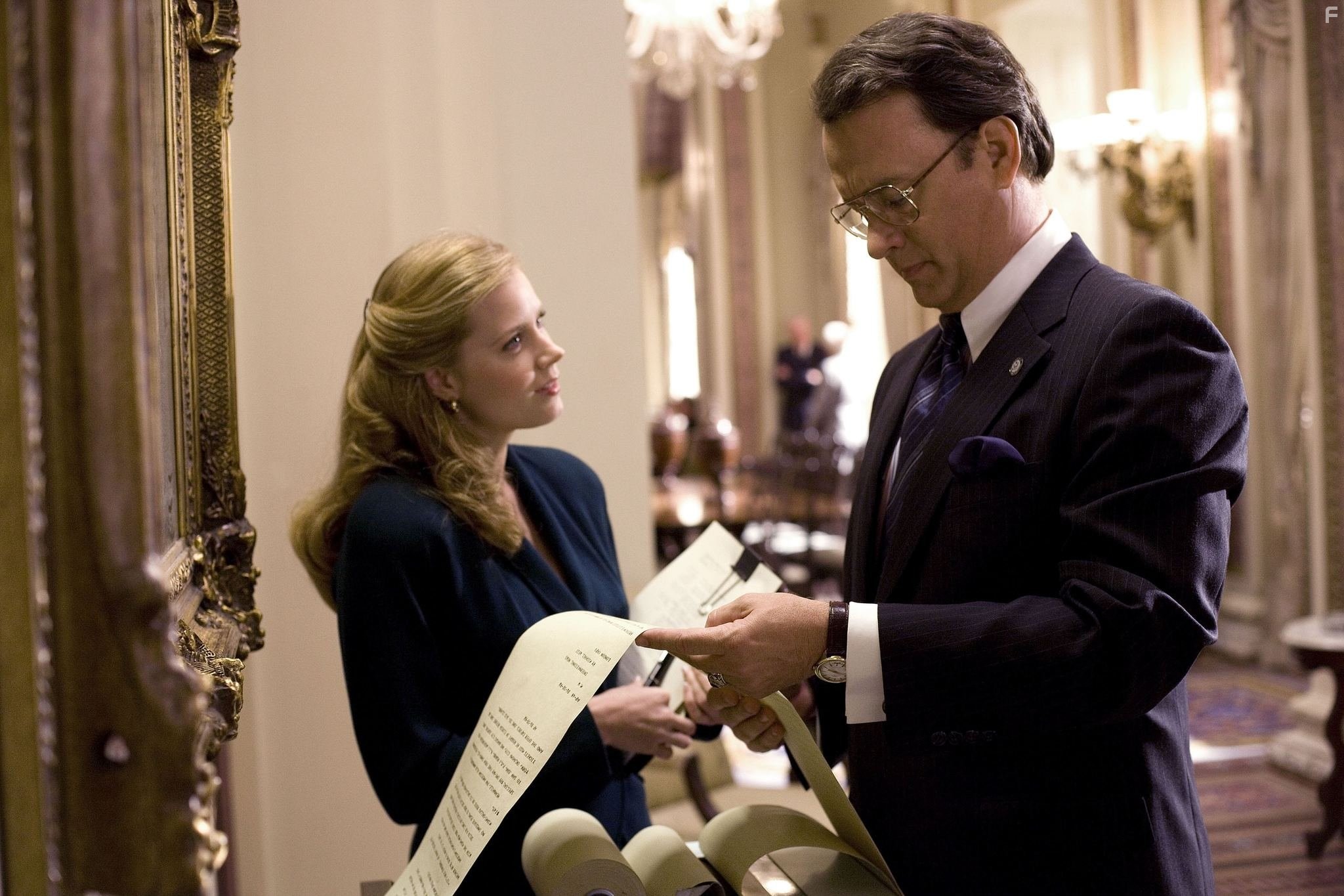 Tom Hanks and Amy Adams in Война Чарли Уилсона (2007)