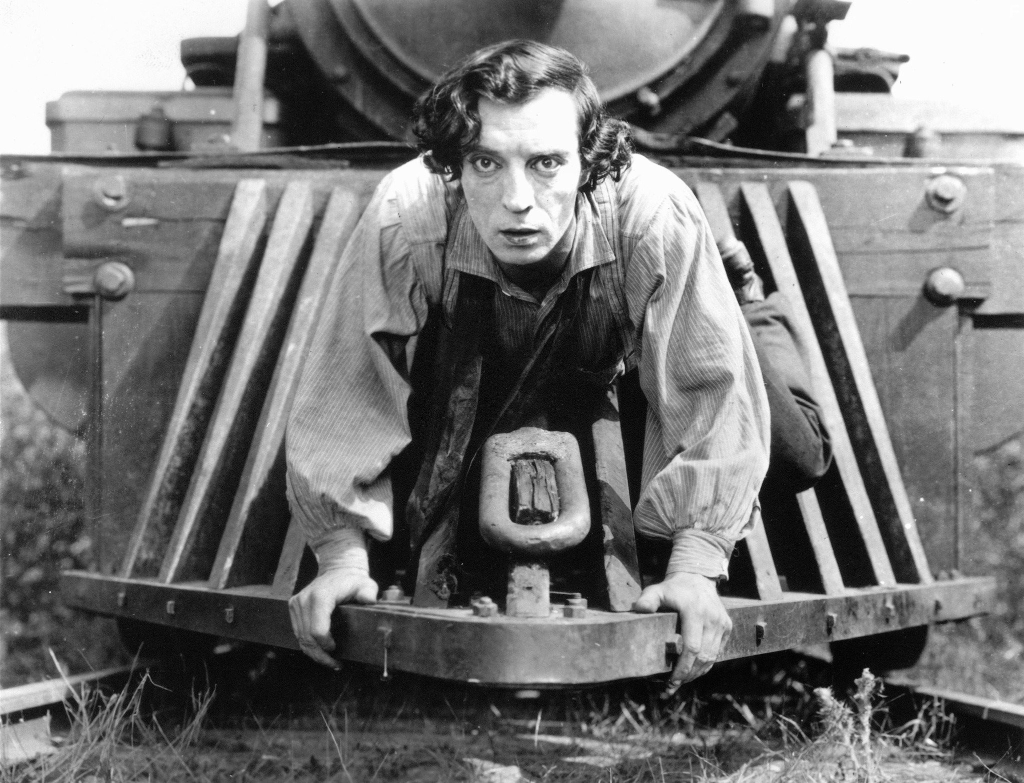 Buster Keaton in Паровоз Генерал (1926)