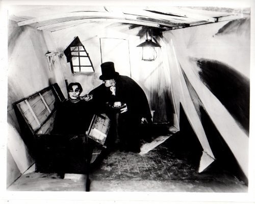 Werner Krauss and Conrad Veidt in Кабинет доктора Калигари (1920)