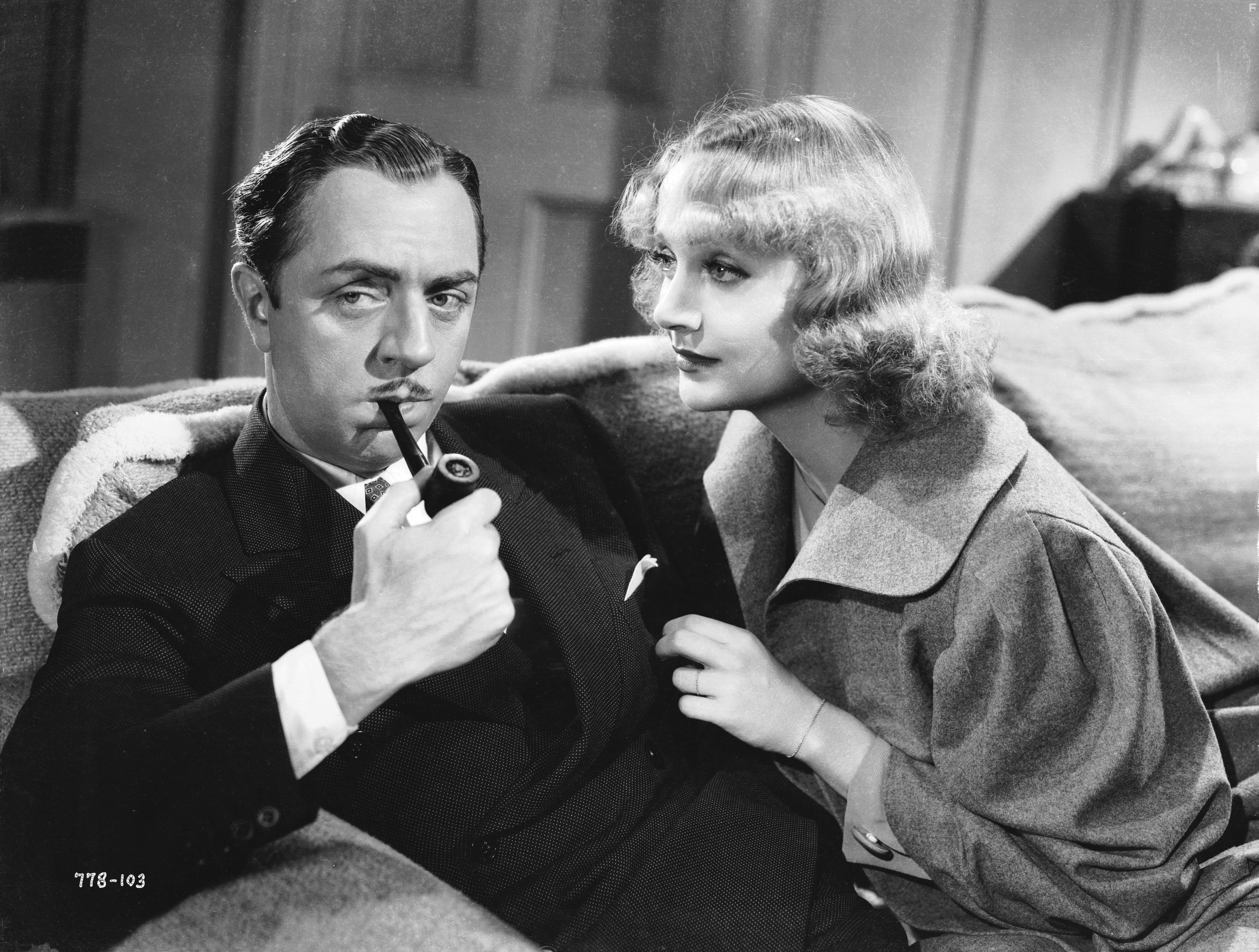 Carole Lombard and William Powell in Мой слуга Годфри (1936)