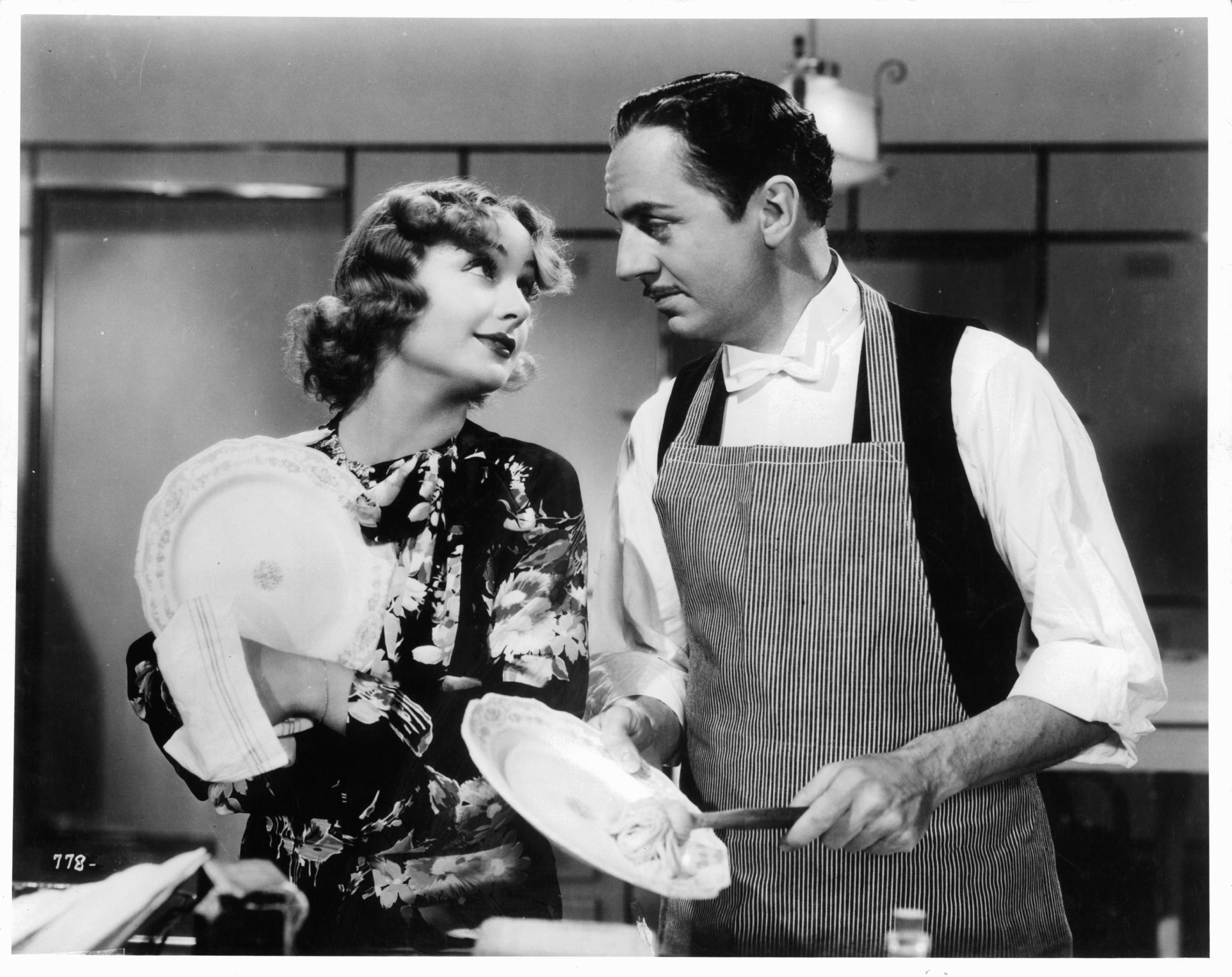 Carole Lombard and William Powell in Мой слуга Годфри (1936)