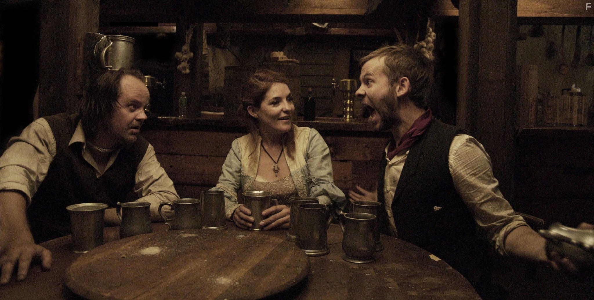 Larry Fessenden, Dominic Monaghan, and Brenda Cooney in Продавец мертвых (2008)