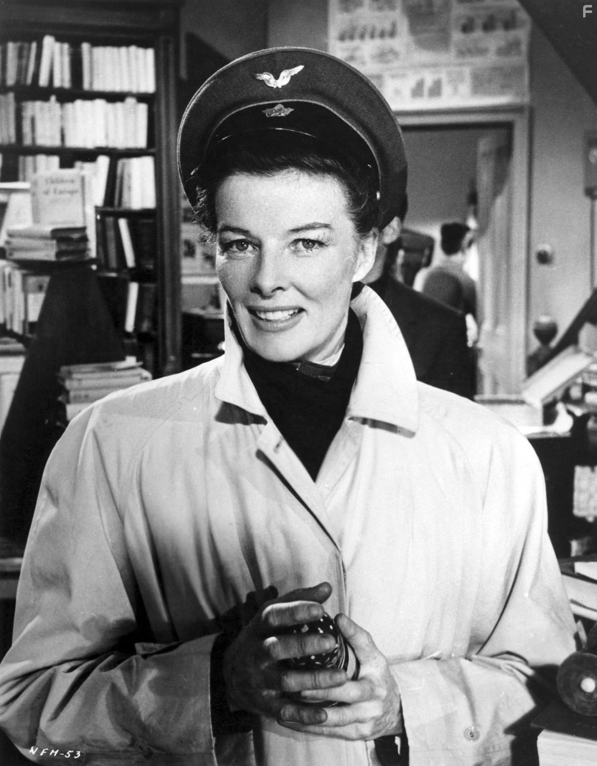 Katharine Hepburn in The Iron Petticoat (1956)