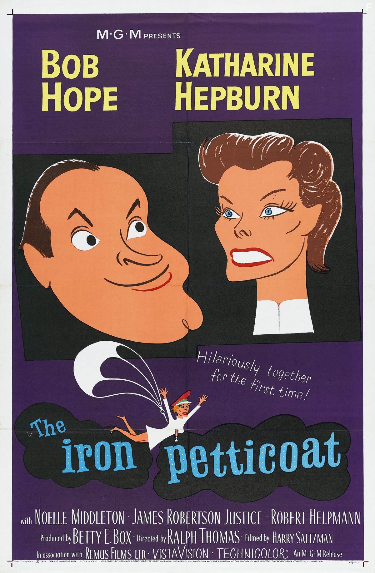 The Iron Petticoat (1956)