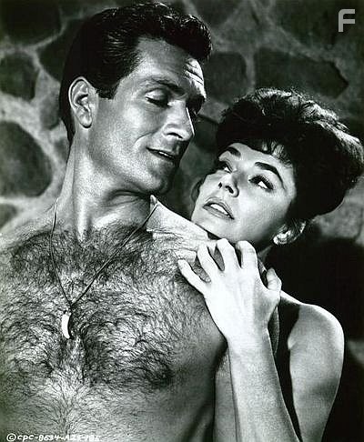 Hugh O'Brian and Ruth Roman in Love Has Many Faces (1965)