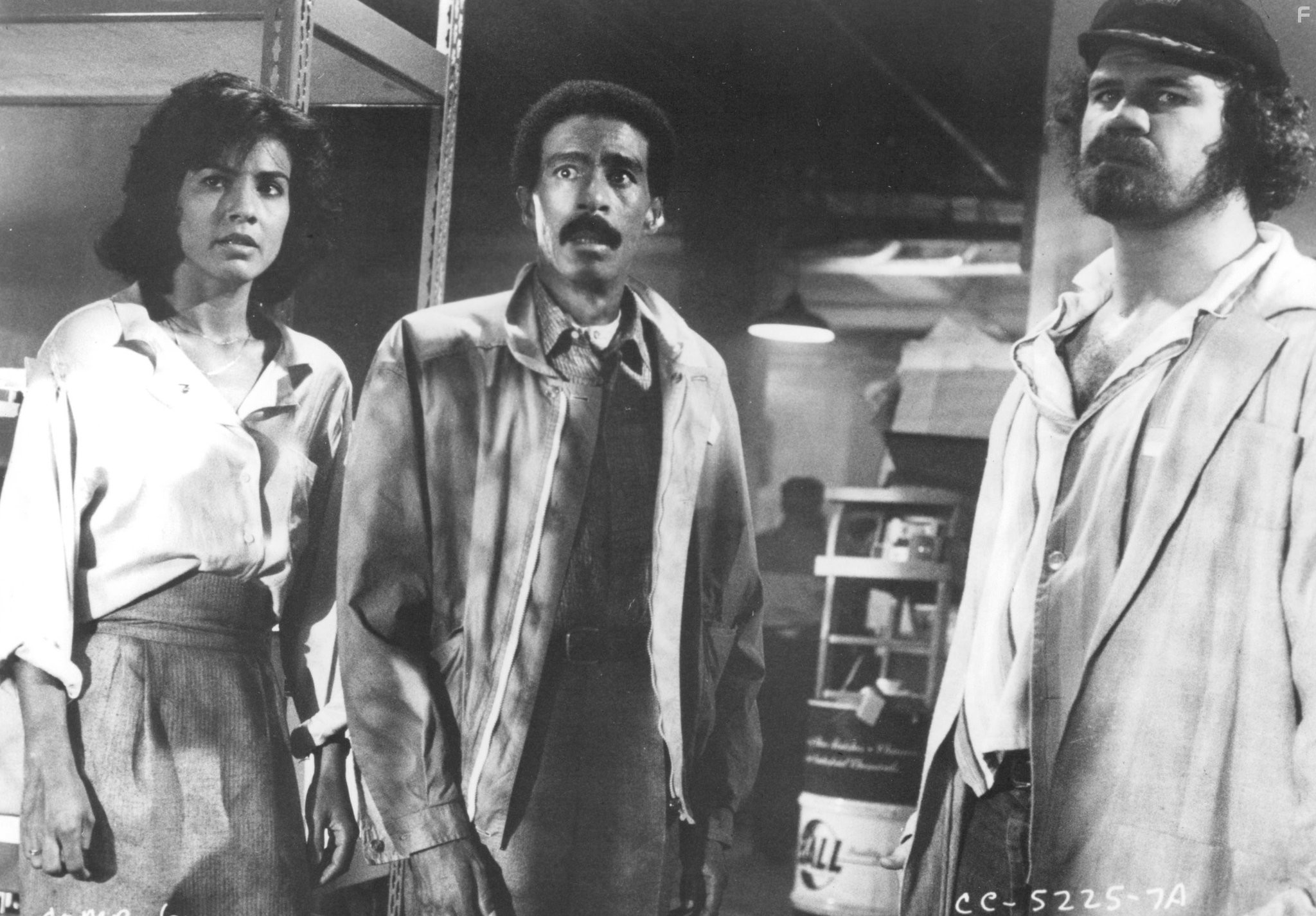 Richard Pryor, Rachel Ticotin, and Randall 'Tex' Cobb in Критическое состояние (1987)