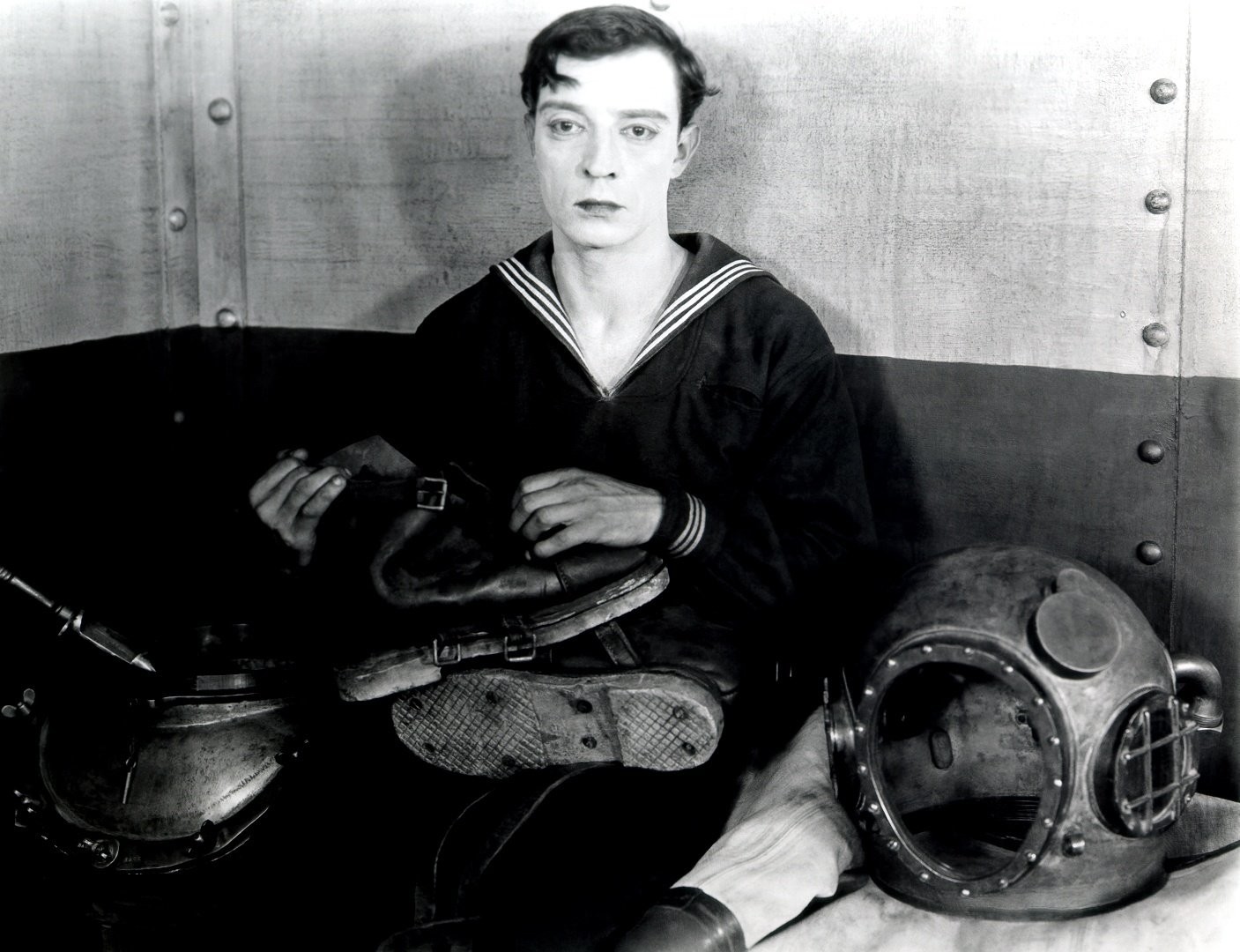 Buster Keaton in Навигатор (1924)