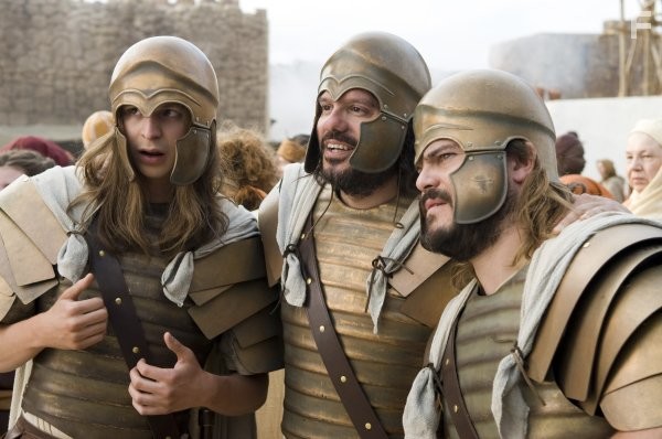 Jack Black, Michael Cera, and David Cross in Начало времен (2009)