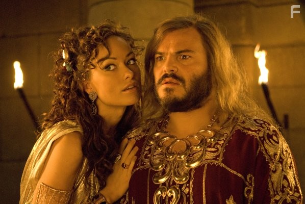 Jack Black and Olivia Wilde in Начало времен (2009)