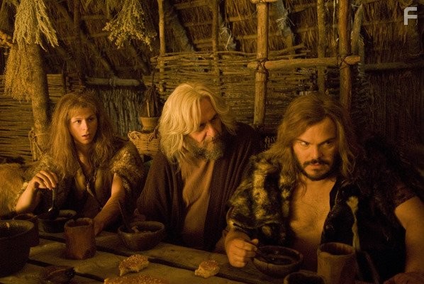 Harold Ramis, Jack Black, and Michael Cera in Начало времен (2009)