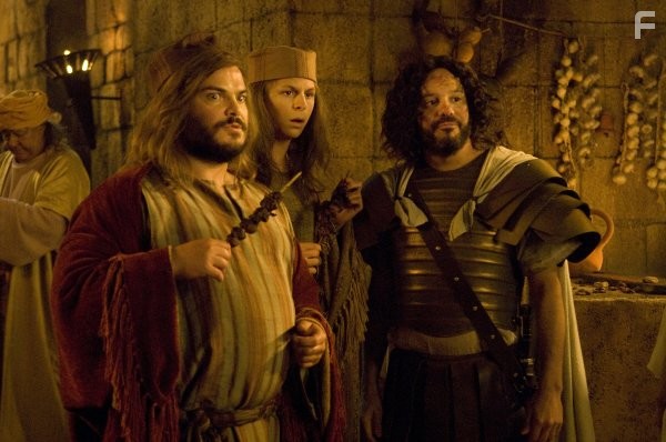 Jack Black, Michael Cera, and David Cross in Начало времен (2009)