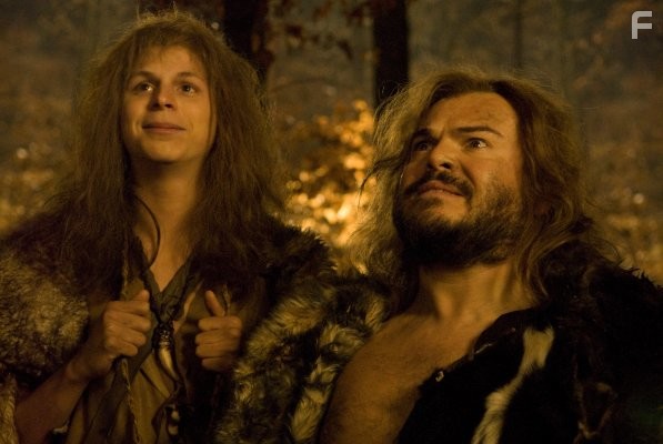 Jack Black and Michael Cera in Начало времен (2009)