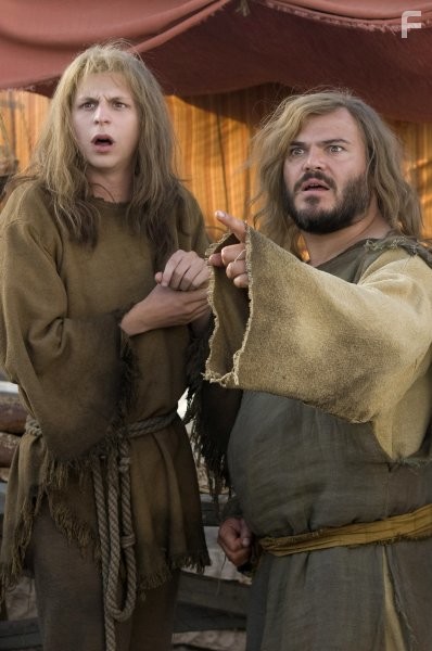 Jack Black and Michael Cera in Начало времен (2009)