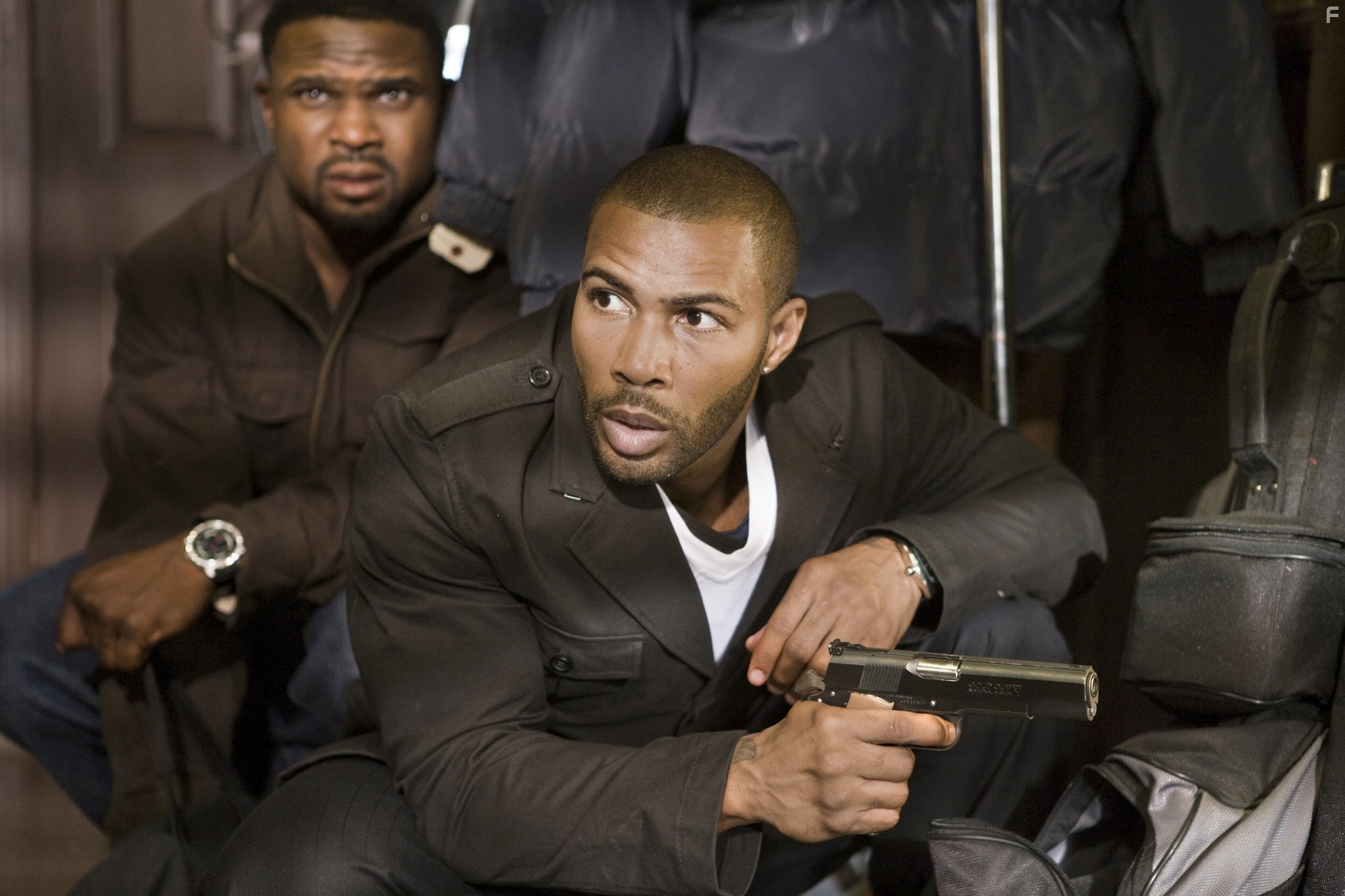 Darius McCrary and Omari Hardwick in Доставка завтра авиапочтой (2009)
